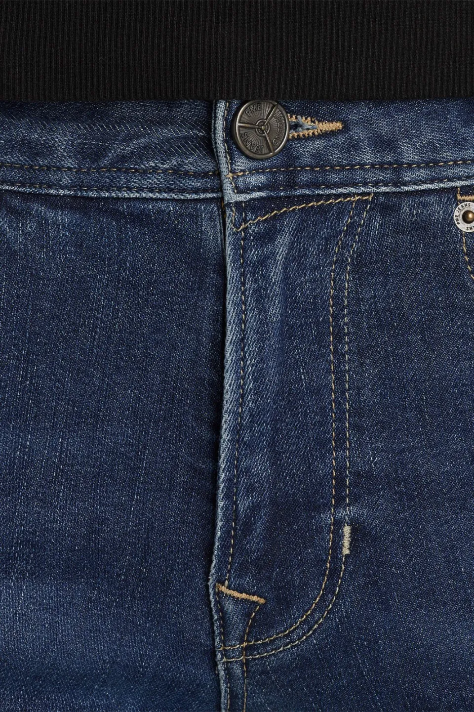 PME Legend SKYRAK regular fit jeans donkerblauw kasjmier indigo blue, foto 4
