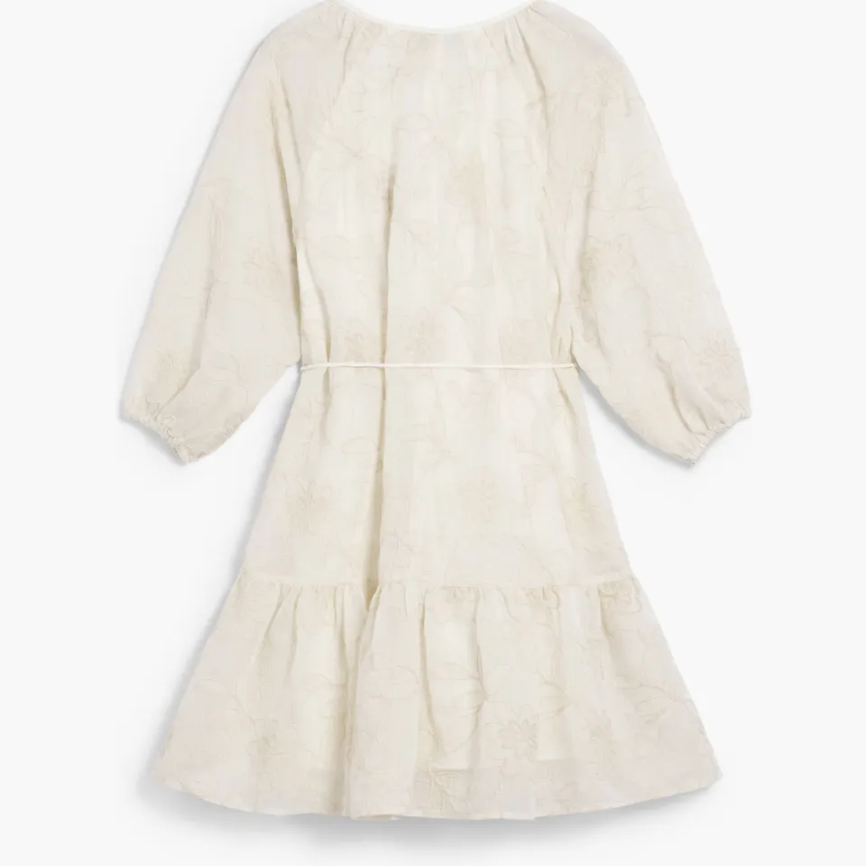 Desigual gebloemde blousejurk beige, foto 2