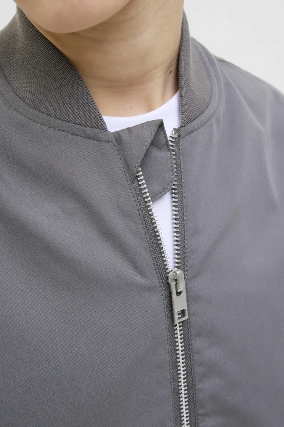 Jack & Jones JJERUSH bomberjack grijs, foto 5