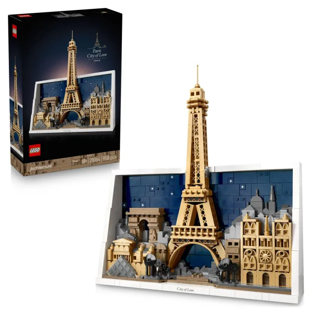 Lego Architecture Parijs – Stad van de Liefde Bouwpakket 21064, foto 2
