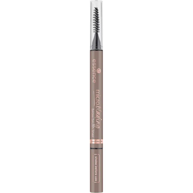 Essence Microblading Brow Brush Liner 02 Light Brown 0,6 ml Bruin