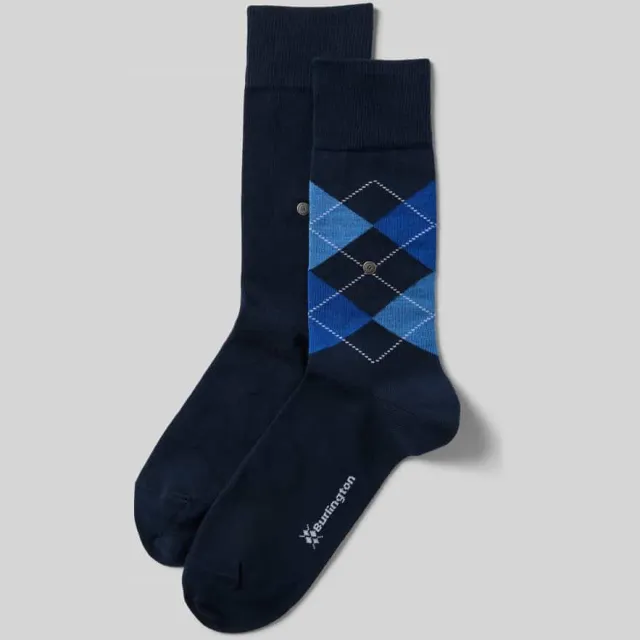 Burlington Everyday 2-pack sokken blauw, foto 2