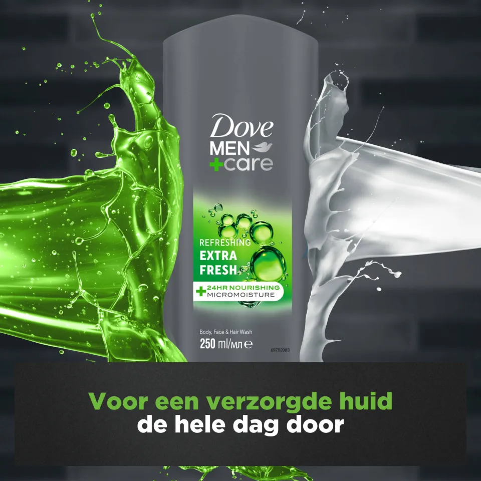 Dove Men+Care Extra Fresh 3-in-1 douchegel, foto 7