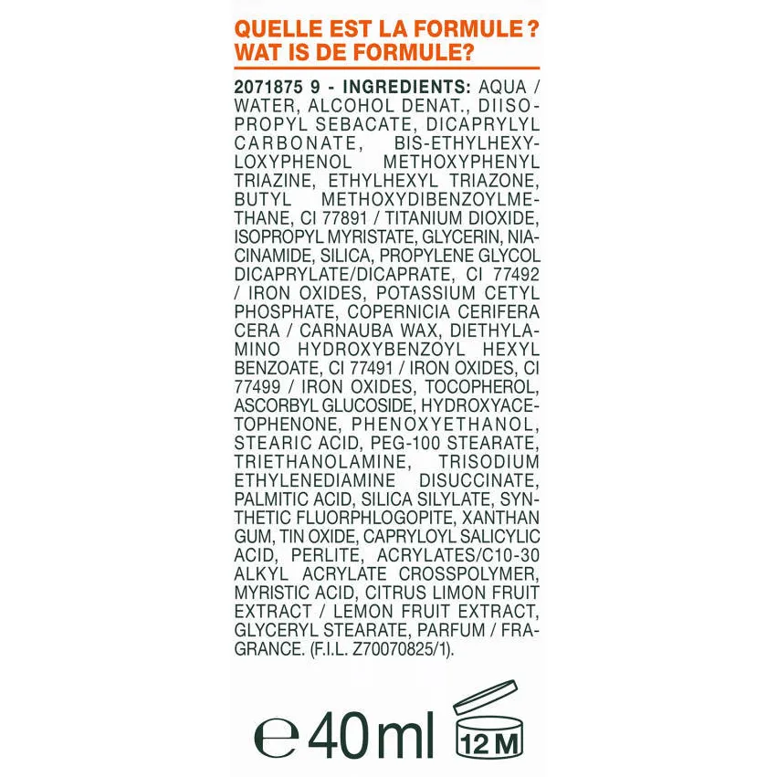 Garnier Vitamine C Wonder Tint SPF 50+ getinte zonnebrand medium, foto 2