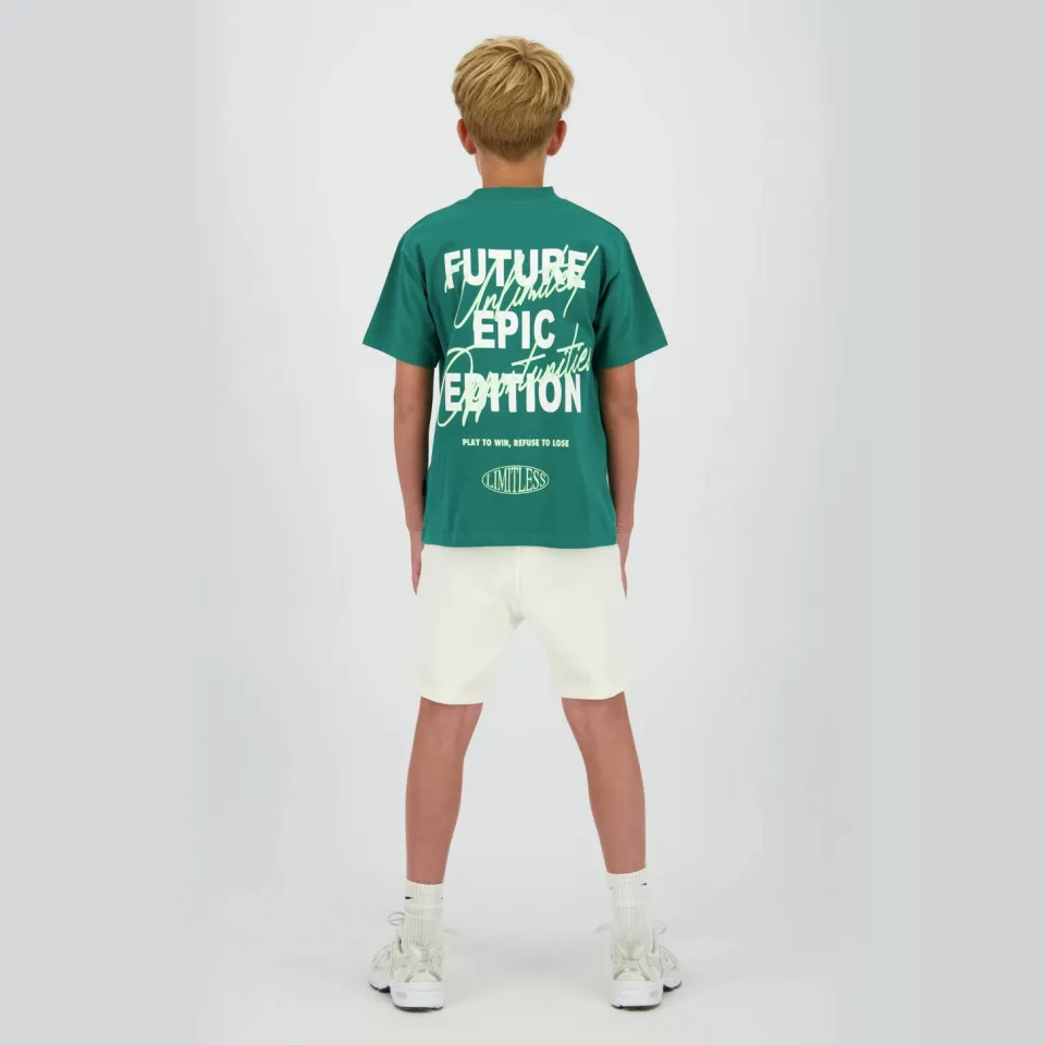 Raizzed relaxed sweatshort wit, foto 6