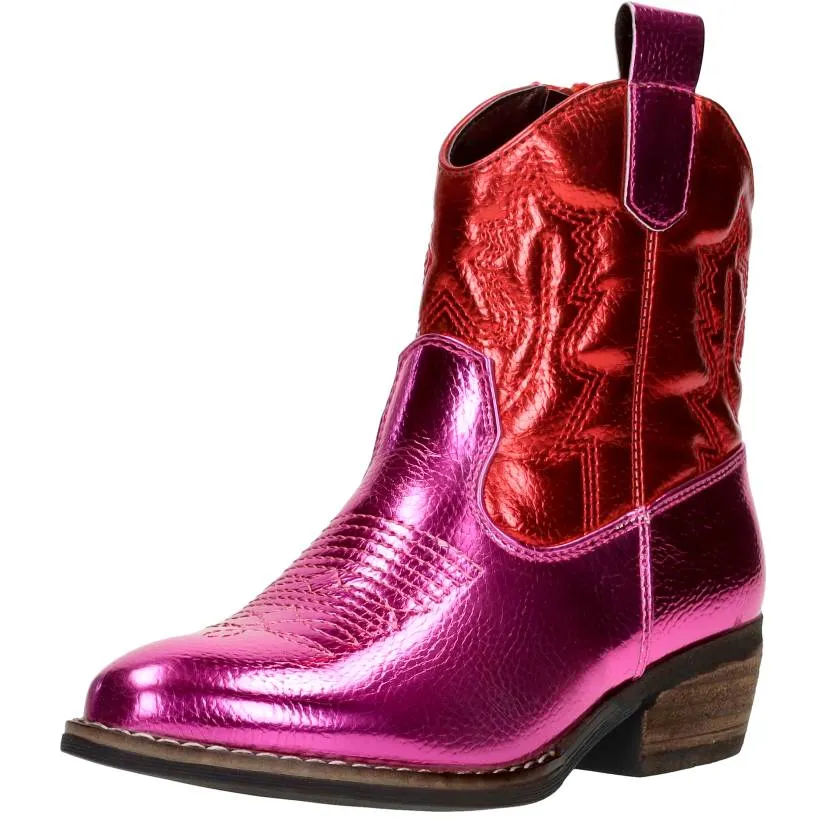 Sub55 western enkellaarsje roze, foto 3