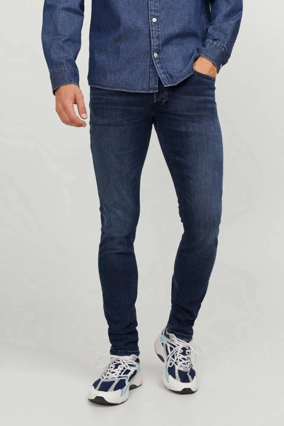 Jack & Jones JEANS INTELLIGENCE slim fit jeans - blue denim, foto 6