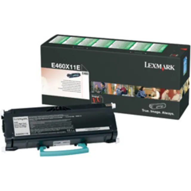 Lexmark E460X11E Toner Zwart Extra hoge capaciteit