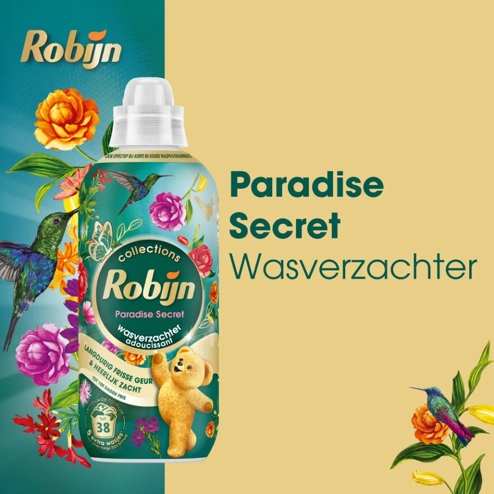 Robijn Collections Paradise Secret wasverzachter 304 wasbeurten, foto 4
