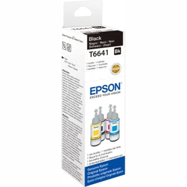 Epson T6641 inktfles zwart