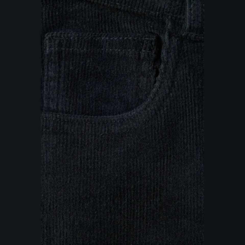 Mango Kids corduroy casual broek antraciet, foto 3