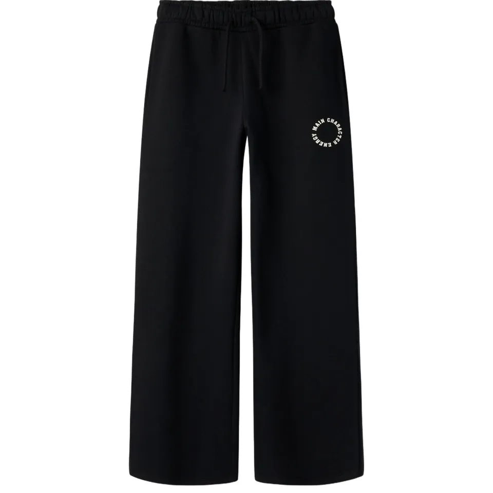 NAME IT KIDS joggingbroek met print zwart, foto 3