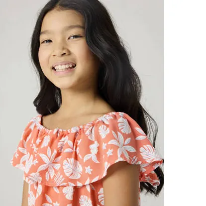 NAME IT KIDS playsuit koraaloranje, foto 4