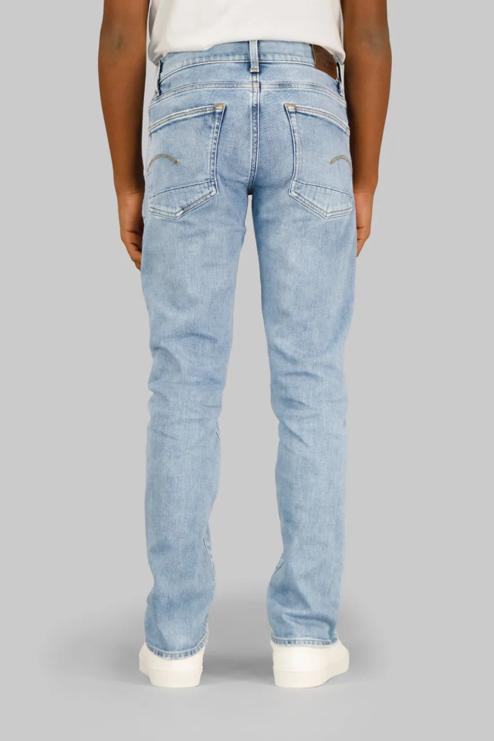 G-Star straight leg jeans light blue denim, foto 4
