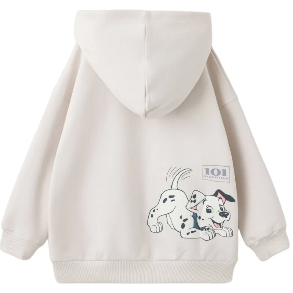Mango Kids 101 Dalmatiërs sweater met backprint - pastelgrijs, foto 2