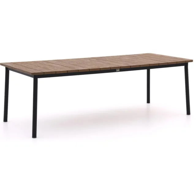 Apple Bee Milou tuintafel 240 x 100 cm teak-zwart