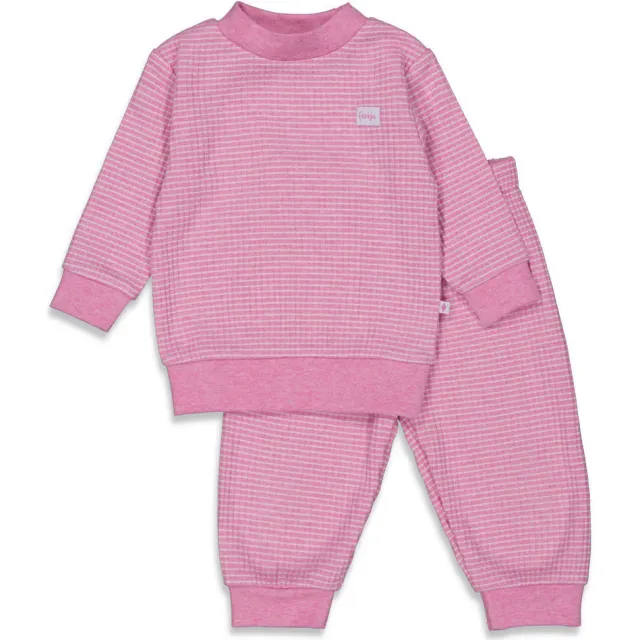 Feetje wafel pyjama roze, foto 2