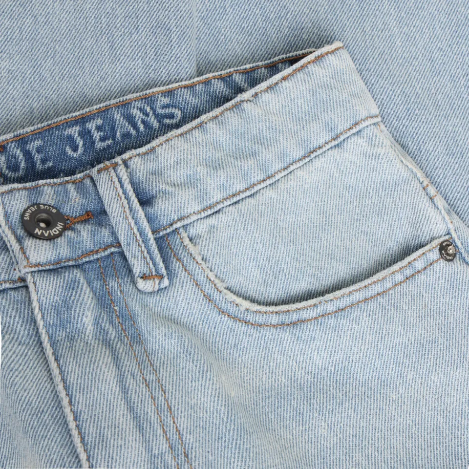 Indian Blue Jeans baggy jeans - lichtblauw, foto 6