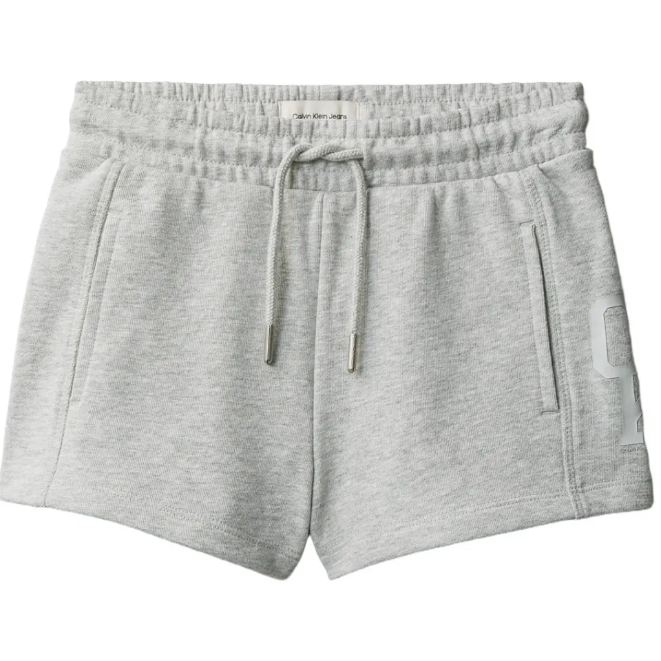 Calvin Klein sweatshort grijs melange, foto 2