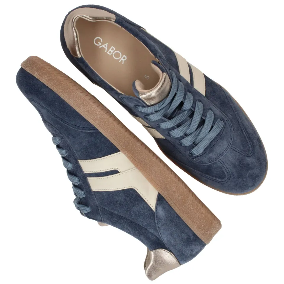 Gabor Sneakers Dames Blauw, foto 6