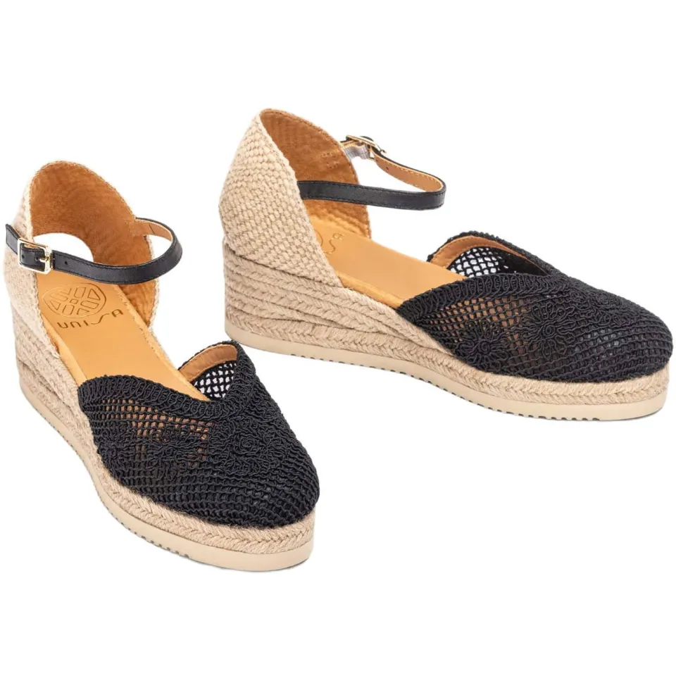 Unisa Ceuta_Nto espadrilles zwart, foto 2