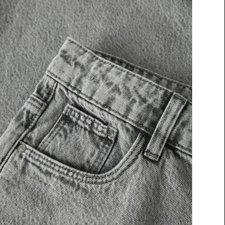 LMTD NLFBIRM loose fit jeans - grijs, foto 5