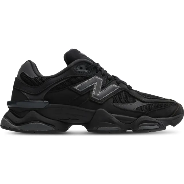 New Balance 9060 Sneakers Dames - Zwart - Suède Black