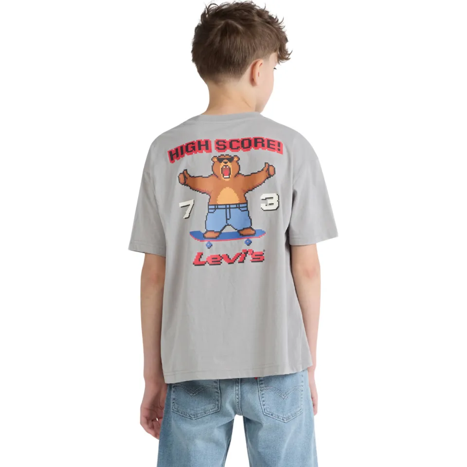 Levi's t-shirt grijs, foto 4