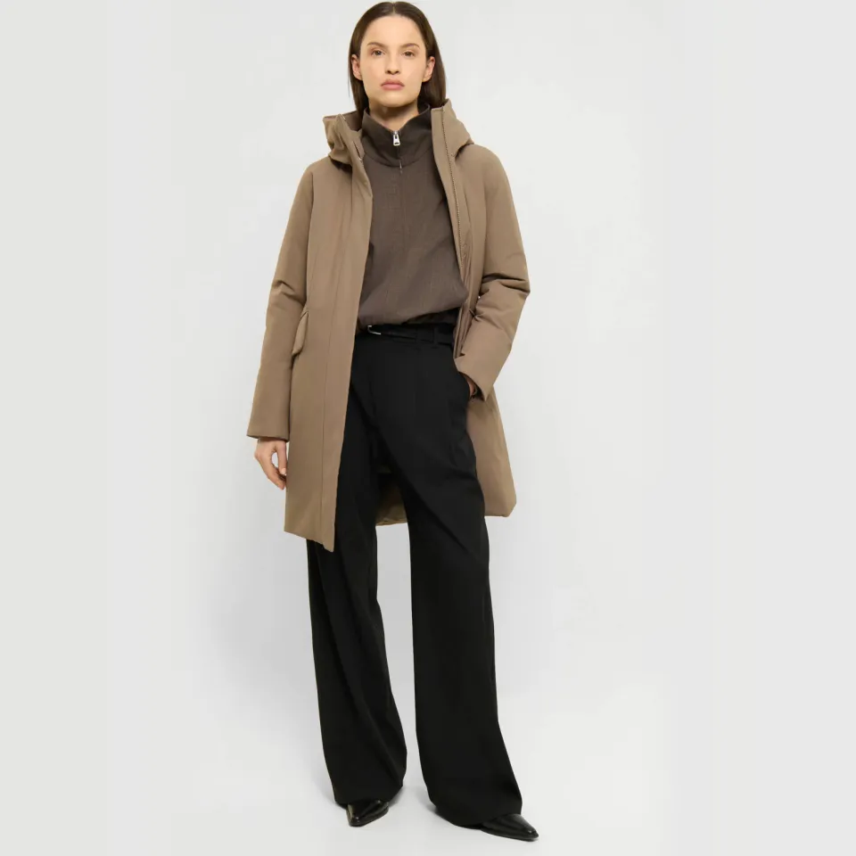 Elvine Sophie winterjas taupe