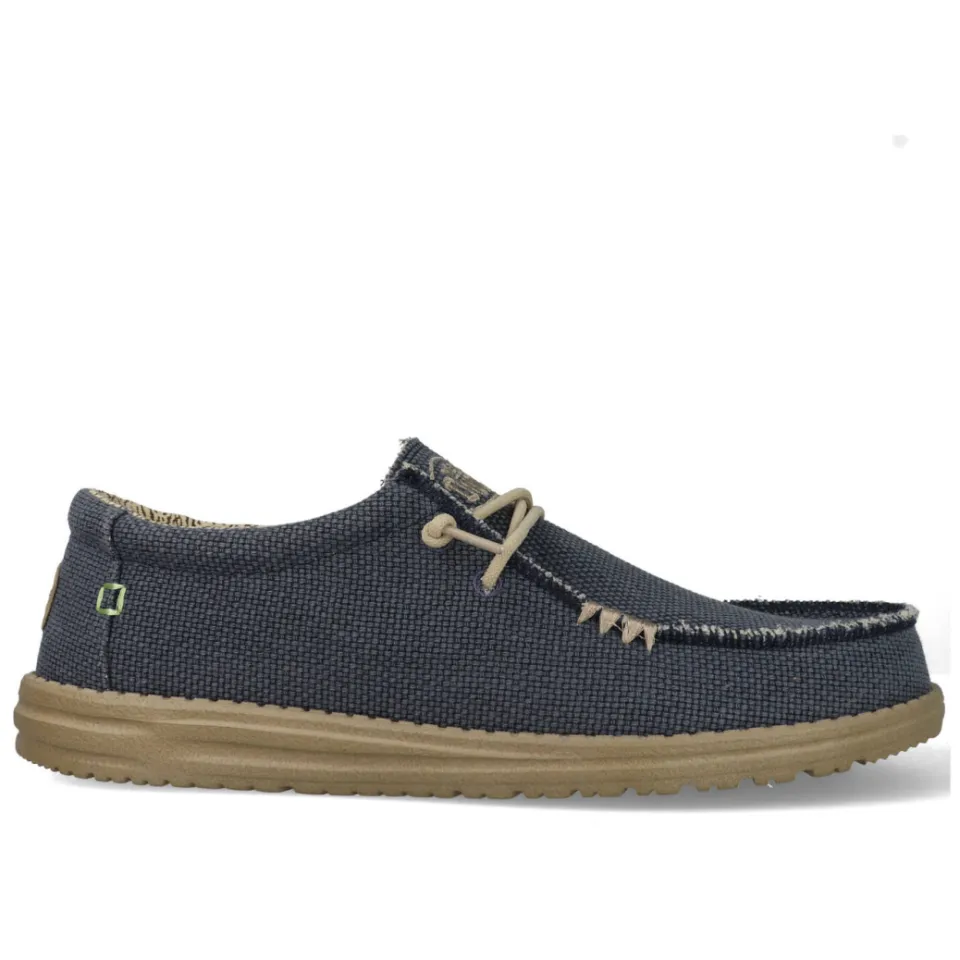 HeyDude Hey Dude Wally Braided instappers blauw