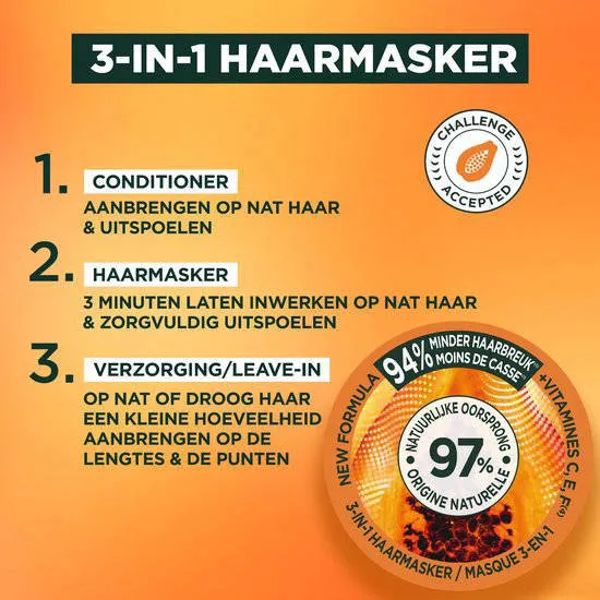Garnier Fructis Hair Food Papaya haarmasker, foto 2