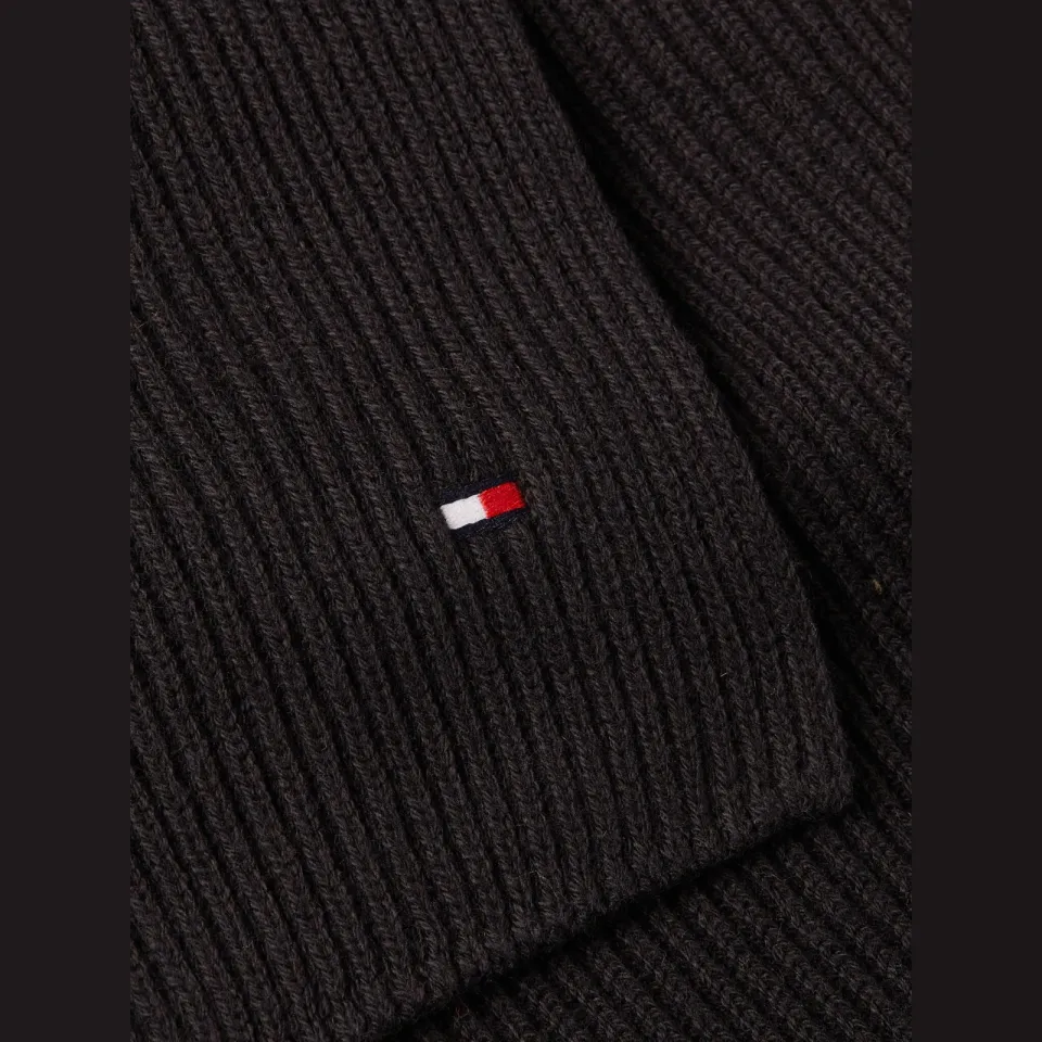 Tommy Hilfiger Flag sjaal zwart, foto 4
