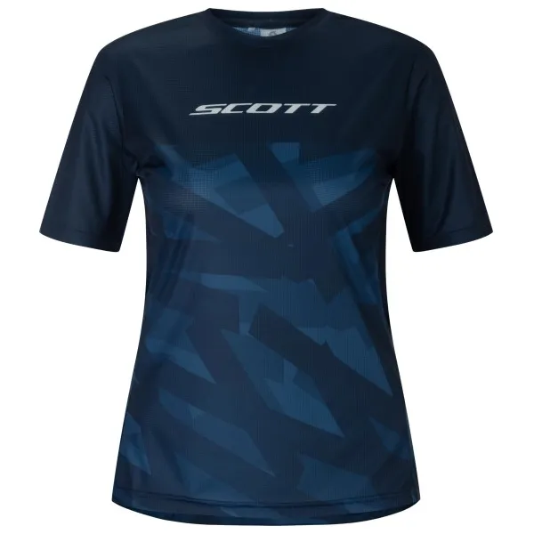 Scott Women's Tee Vertic Lt S/S - Fietsshirt, blauw