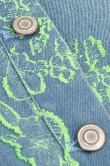 Studio AMAYA Tovi denim jurk lichtblauw, foto 4
