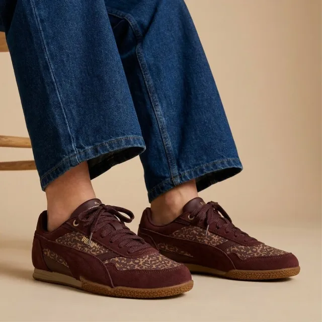 Puma Bella Donna Feline sneaker bruin, foto 5