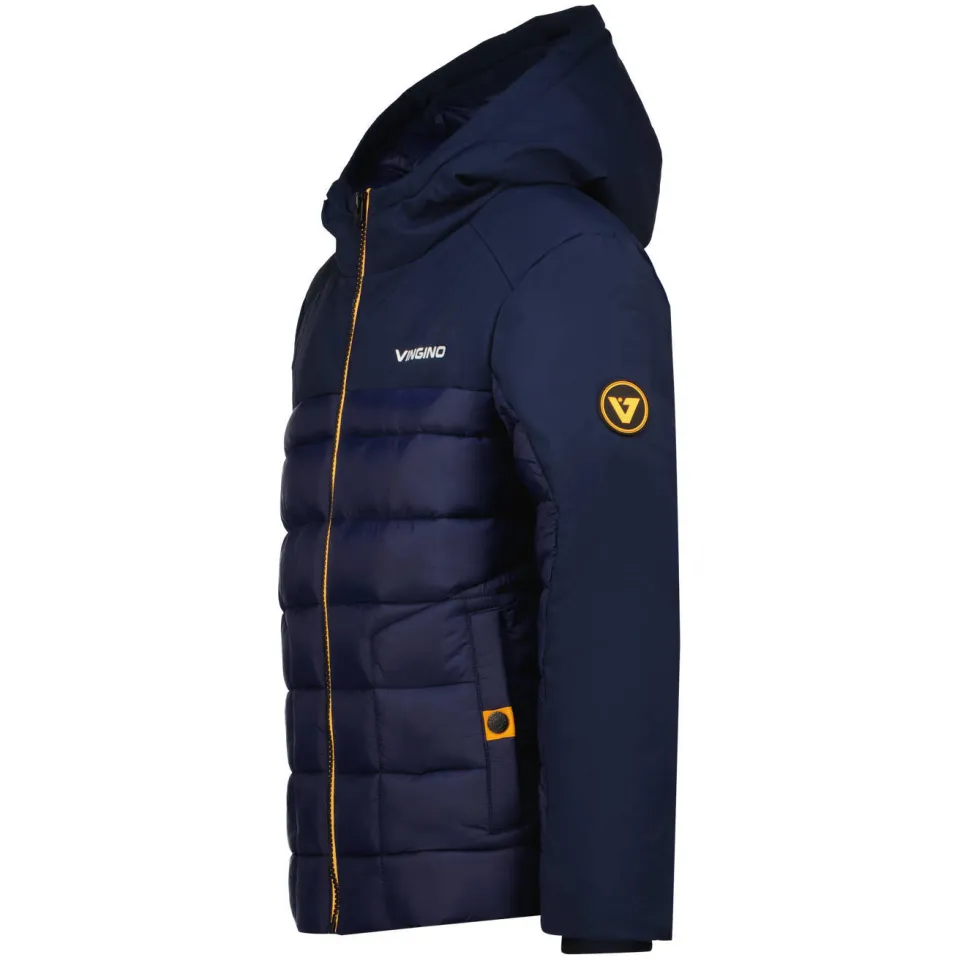 Vingino Tybri gewatteerde winterjas donkerblauw, foto 3