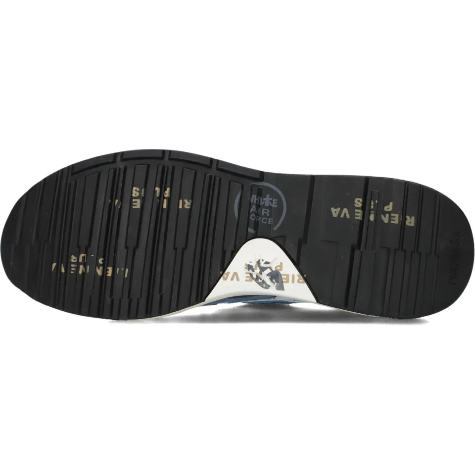Premiata Mick lage sneakers blauw, foto 4