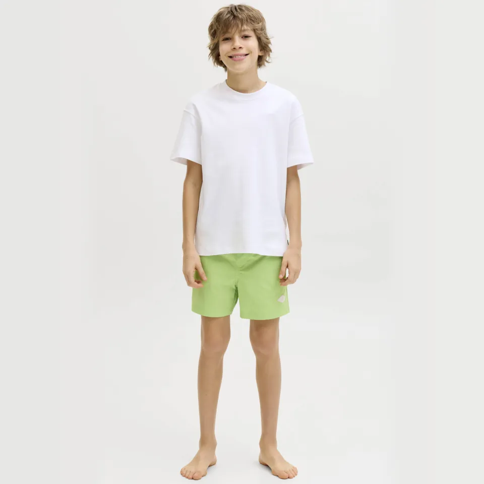 Jack & Jones JUNIOR zwemshort limegroen, foto 4