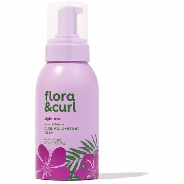 Flora & Curl Sweet Hibiscus Curl Volumizing Foam