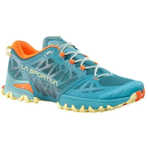 la sportiva Bushido III trailschoenen turkoois, foto 2