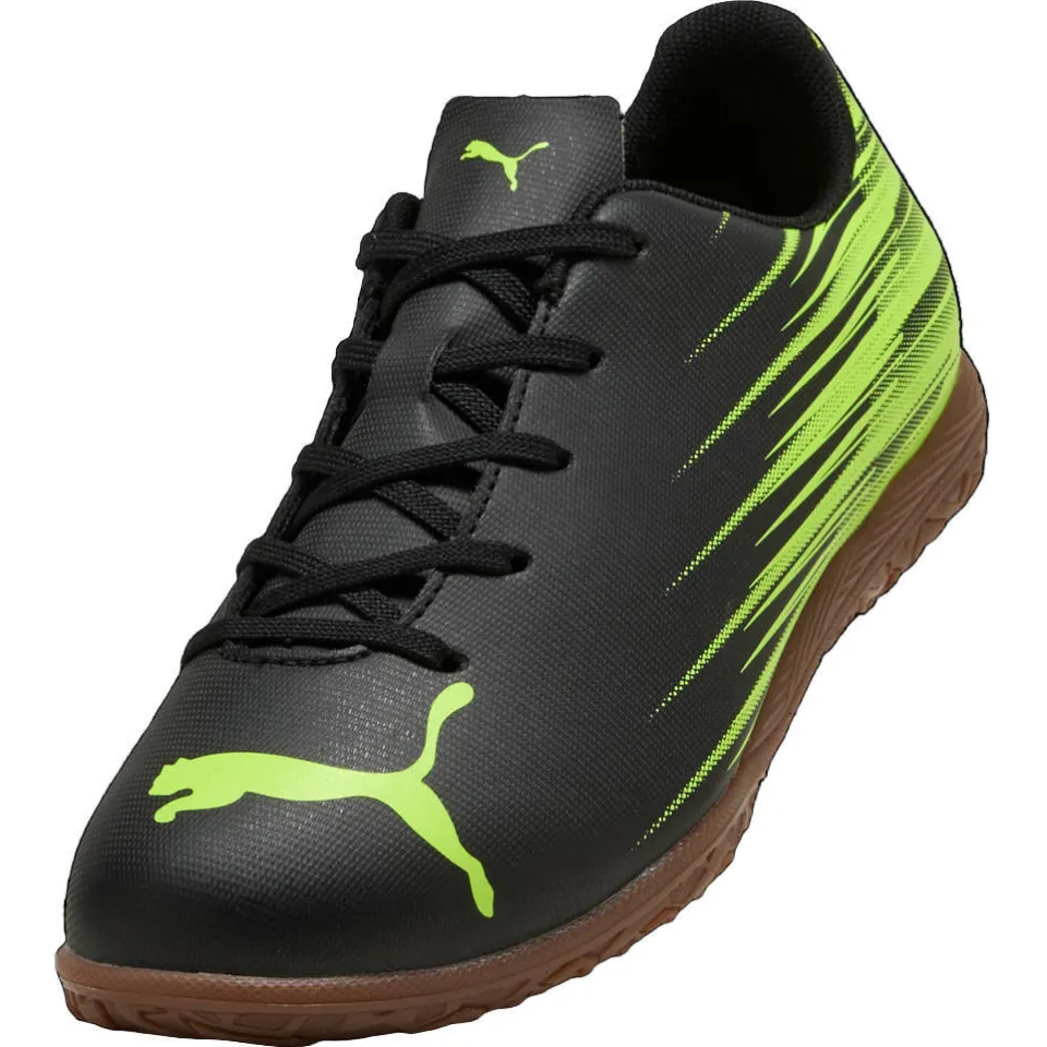 Puma Attacanto II JR voetbalschoenen zwart/geel, foto 4
