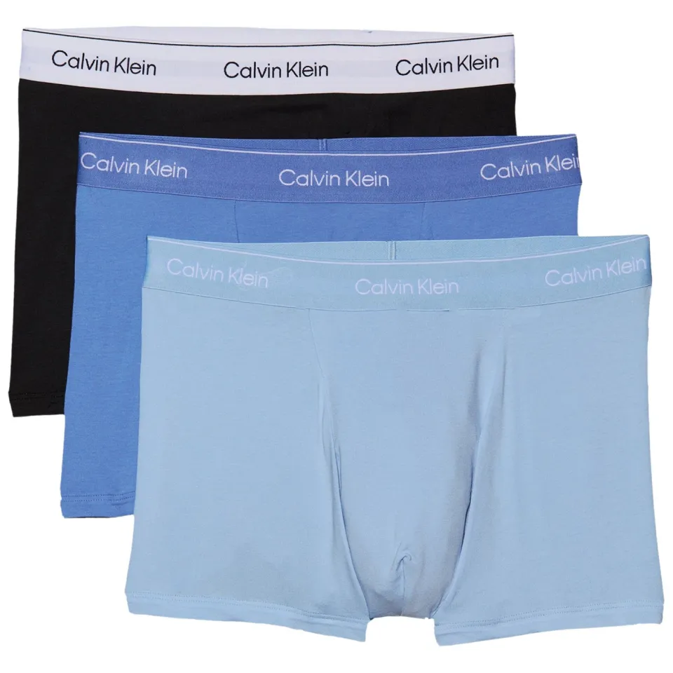 Calvin Klein Relaxed Cotton Stretch trunk boxershort blauw