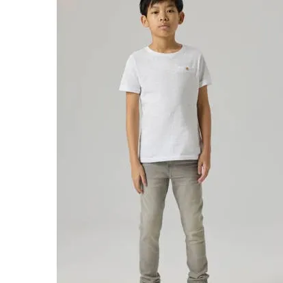 NAME IT KIDS slim fit jeans NKMSILAS grijs, foto 3