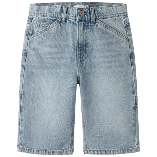 NAME IT NKMRYAN denim short lichtblauw, foto 2