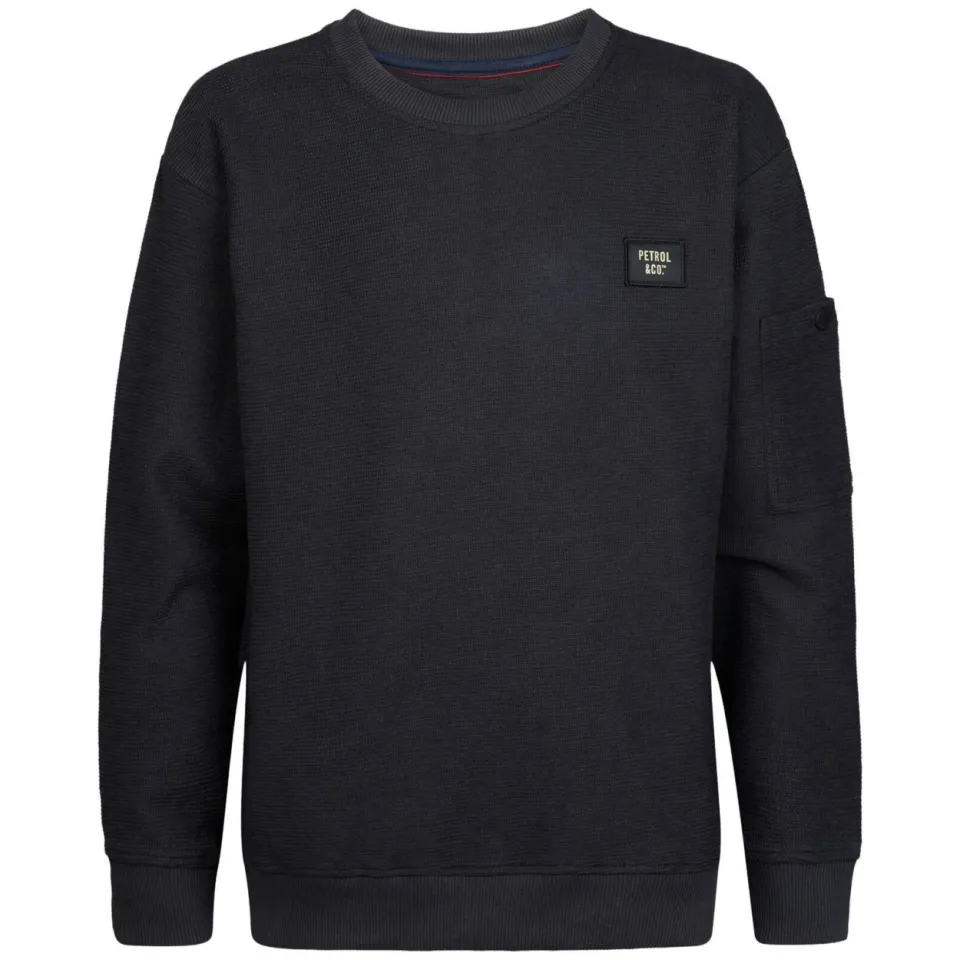Petrol Industries sweater - zwart, foto 2