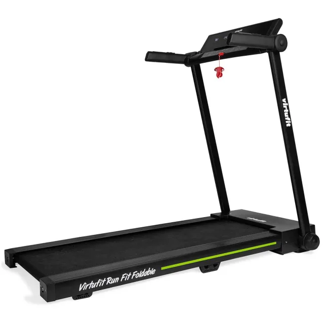 Virtufit opvouwbare loopband Run Fit Zwart/groen/wit