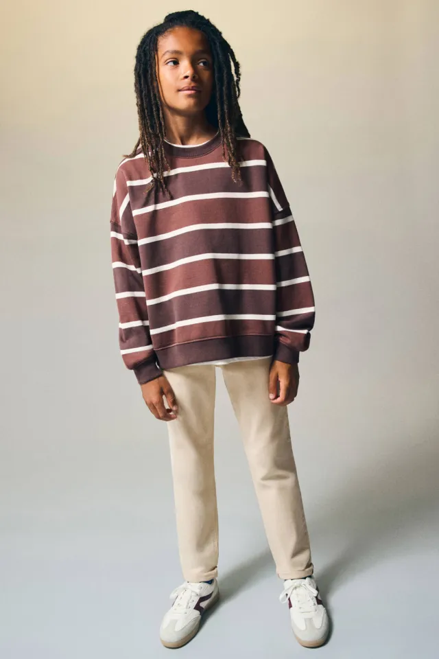 Mango Kids regular fit jeans - beige Lichtbeige