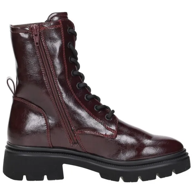 Sub55 Veterschoenen Hoog Bordeaux