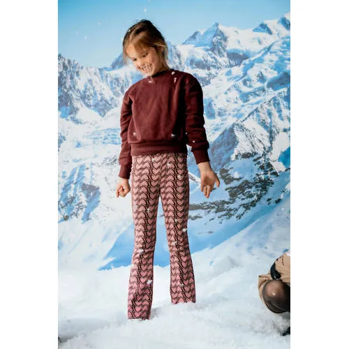 QPI flared broek roze, foto 5