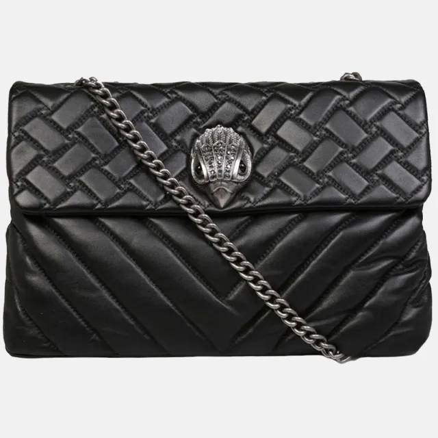 Tas Kurt Geiger London Xxl Kensington Bag zwart, foto 3